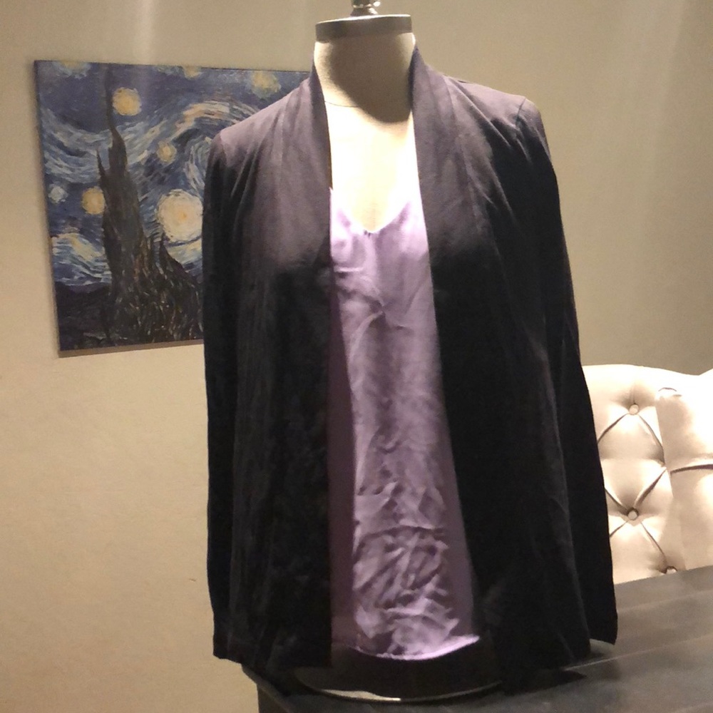 Open front cardigan